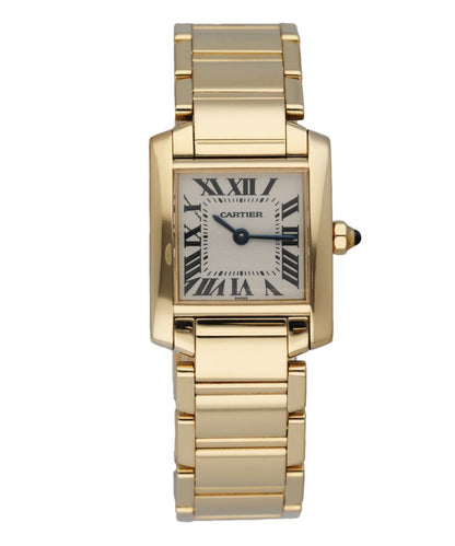 Cartier Tank Francaise W50002N2 Yellow Gold Ladies Watch - Virtual