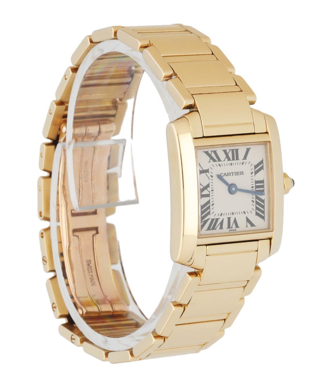 Cartier Tank Francaise W50002N2 Yellow Gold Ladies Watch - Virtual