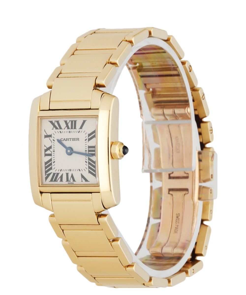 Cartier Tank Francaise W50002N2 Yellow Gold Ladies Watch - Virtual