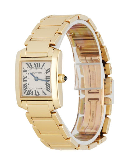 Cartier Tank Francaise W50002N2 Yellow Gold Ladies Watch - Virtual