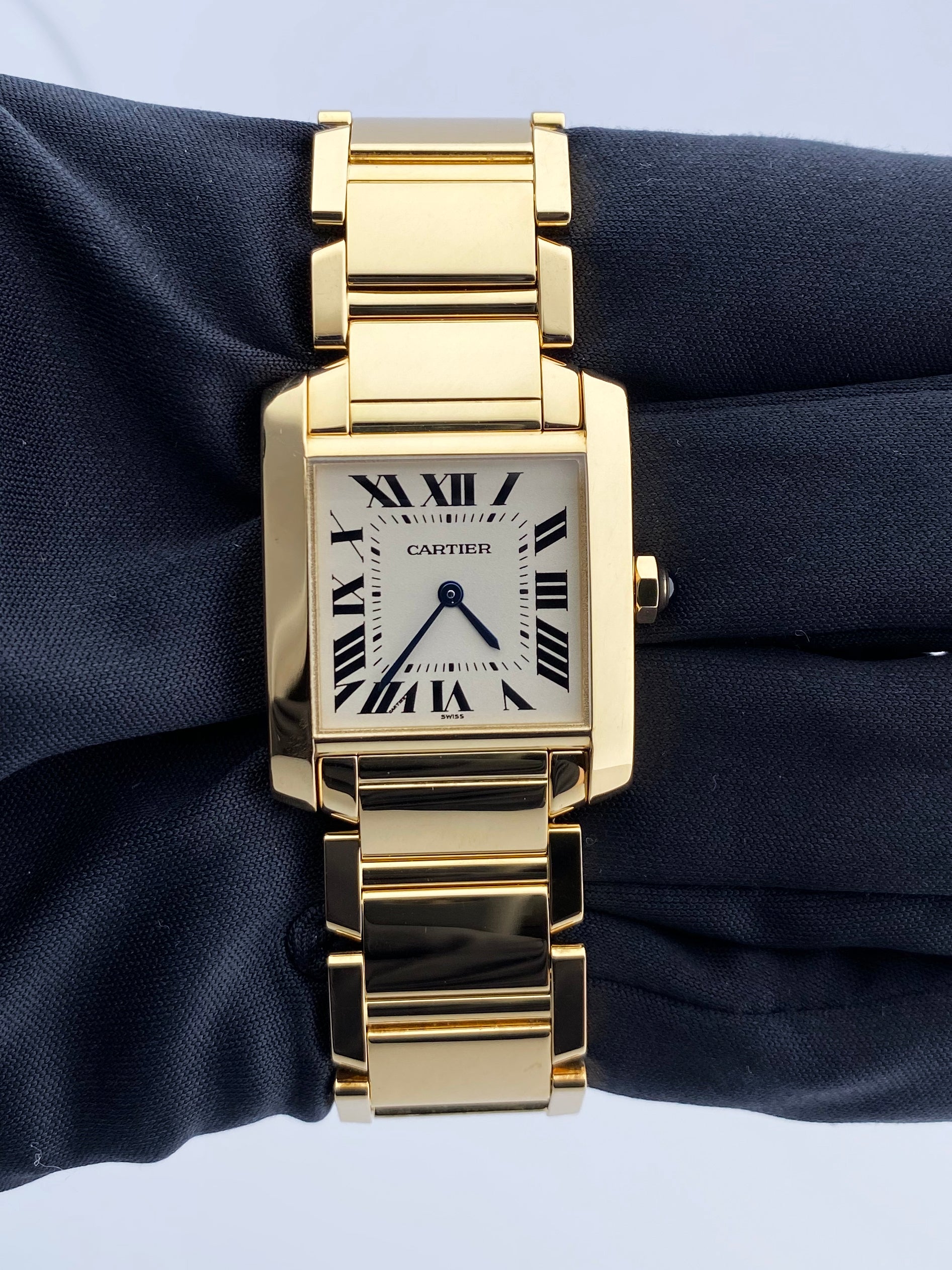 Cartier Tank Francaise 1821 Midsize Ladies Watch - Wristwatch
