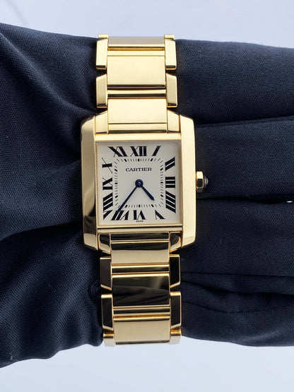 Cartier Tank Francaise 1821 Midsize Ladies Watch - Wristwatch