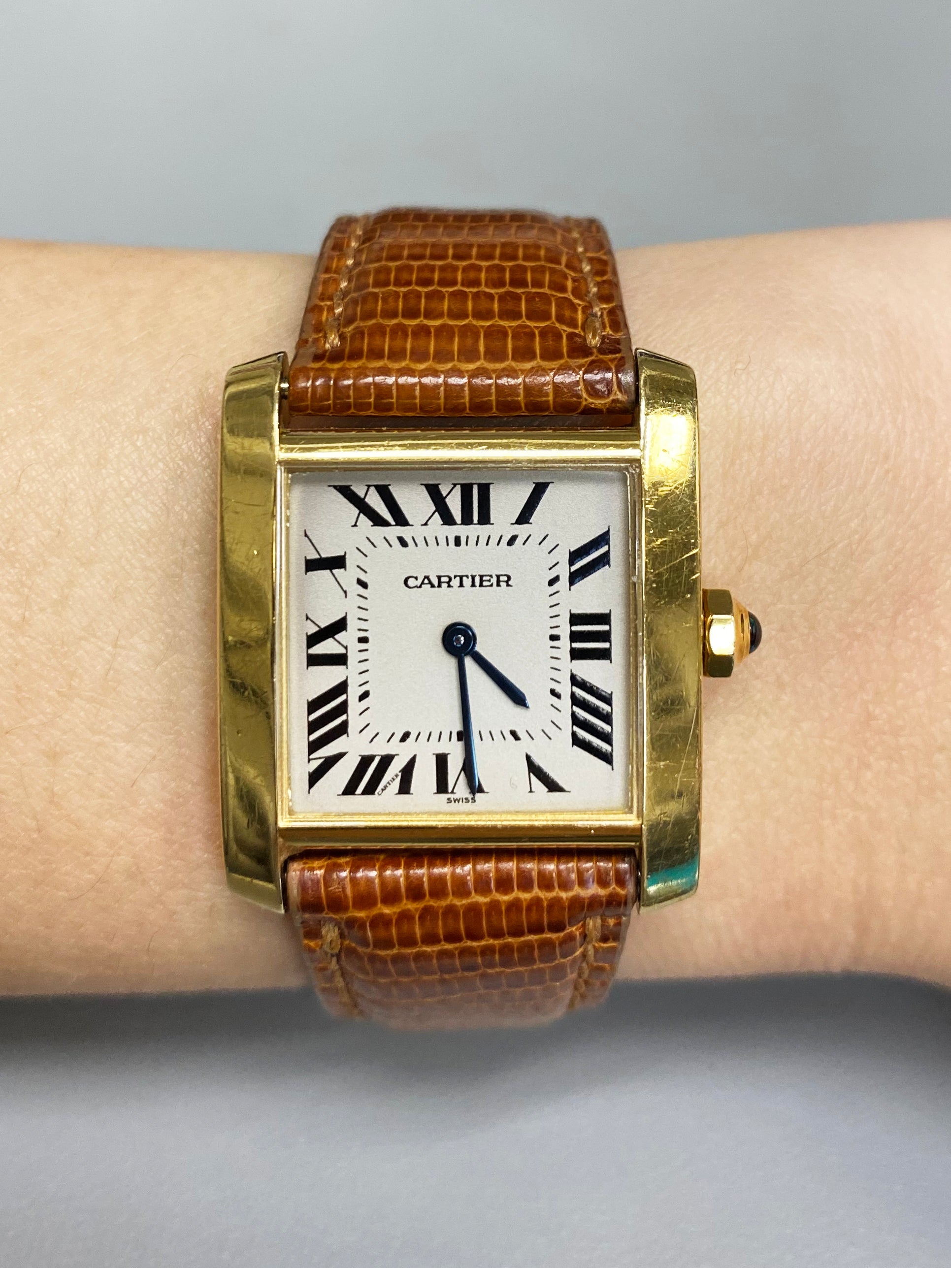 Cartier Tank Francaise 1821 Midsize Ladies Watch