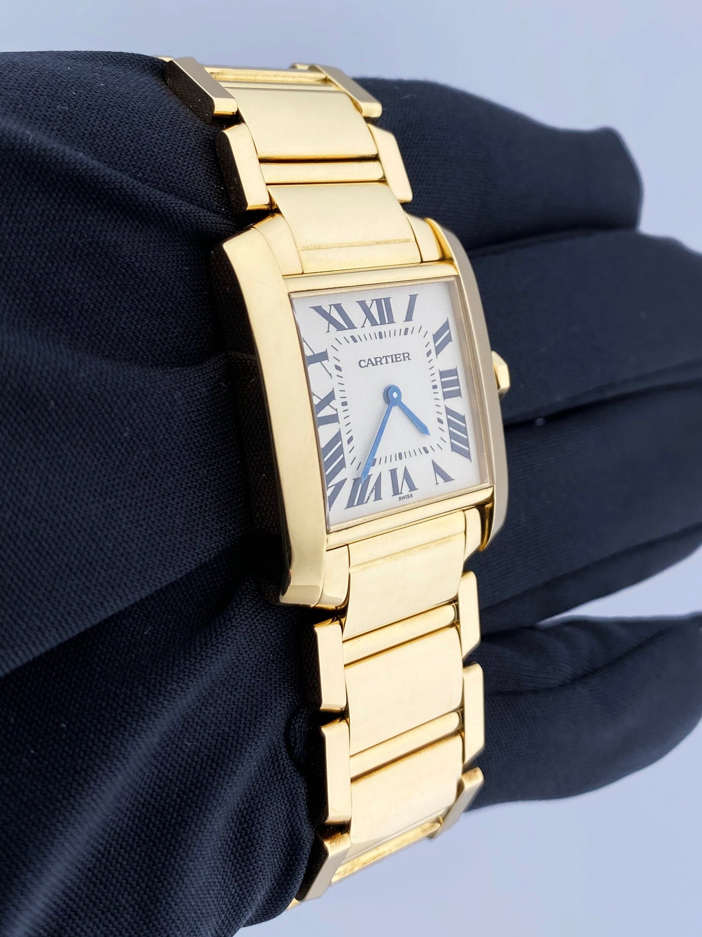Cartier Tank Francaise 1821 Midsize Ladies Watch - Wristwatch