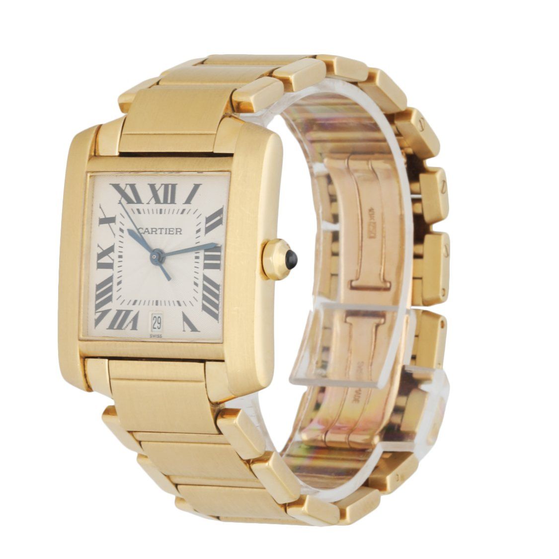 Cartier Tank Francaise 1840 18K Yellow Gold Men’s Watch - Wristwatch