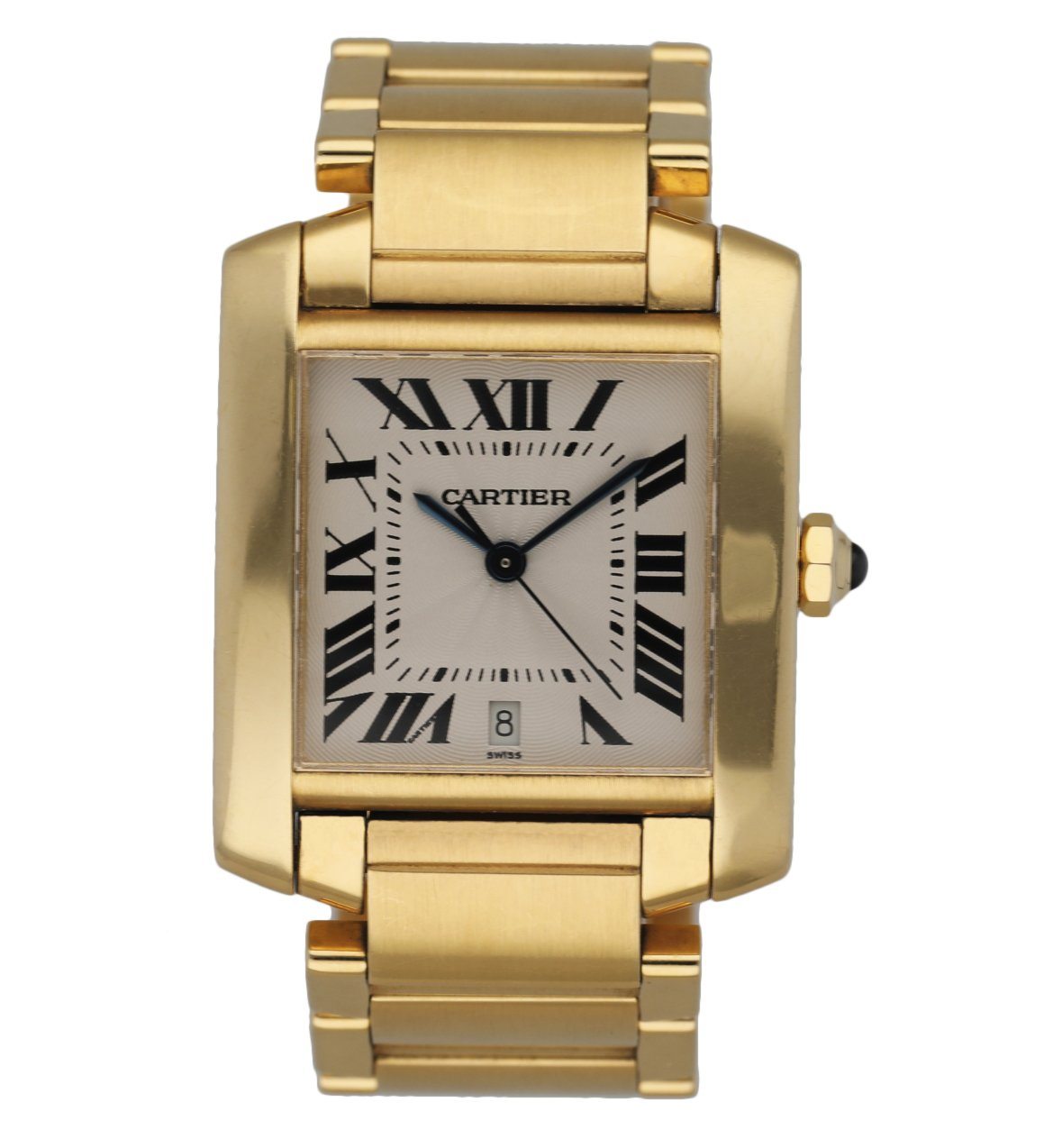 Cartier Tank Francaise 1840 18K Yellow Gold Men’s Watch - Wristwatch