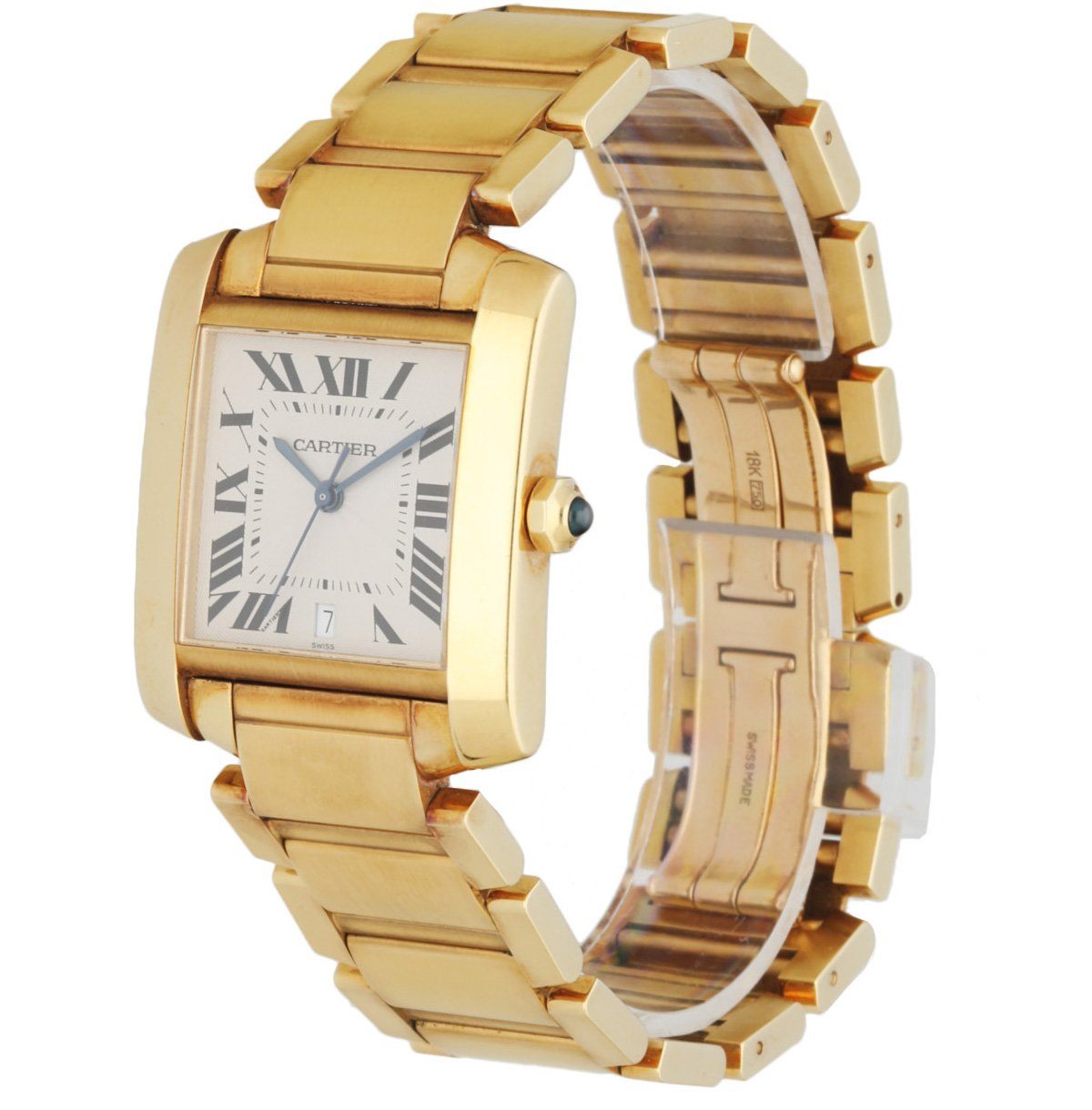 Cartier Tank Francaise 1840 18K Yellow Gold Men’s Watch - Wristwatch