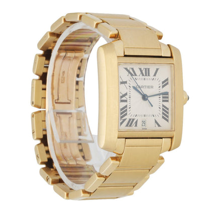 Cartier Tank Francaise 1840 18K Yellow Gold Men’s Watch - Wristwatch