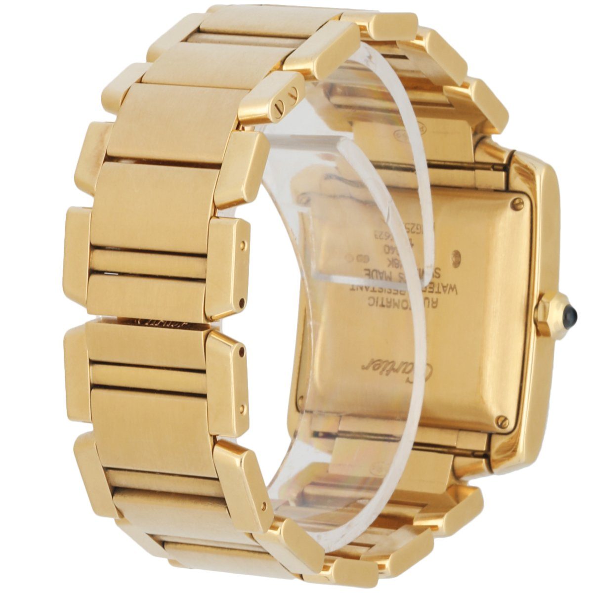 Cartier Tank Francaise 1840 18K Yellow Gold Men’s Watch - Wristwatch