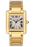 Cartier Tank Francaise 1840 18K Yellow Gold Mens Watch - Virtual