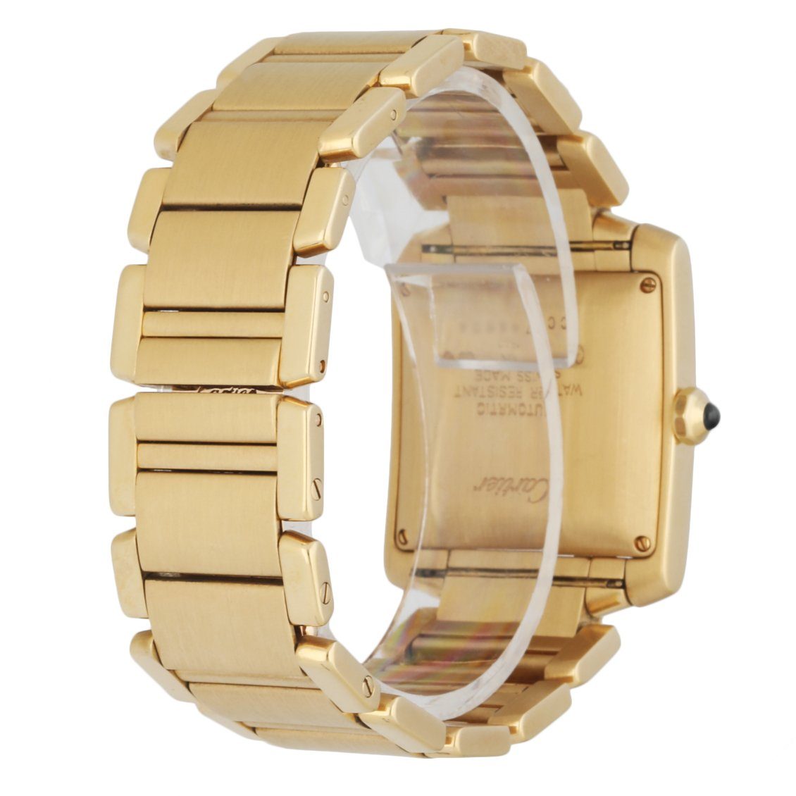 Cartier Tank Francaise 1840 18K Yellow Gold Men’s Watch - Wristwatch