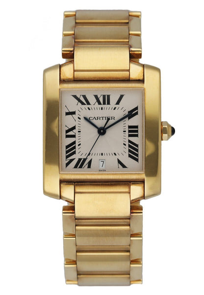 Cartier Tank Francaise 1840 18K Yellow Gold Men’s Watch - Wristwatch
