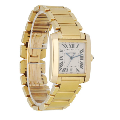 Cartier Tank Francaise 1840 18K Yellow Gold Men's Watch