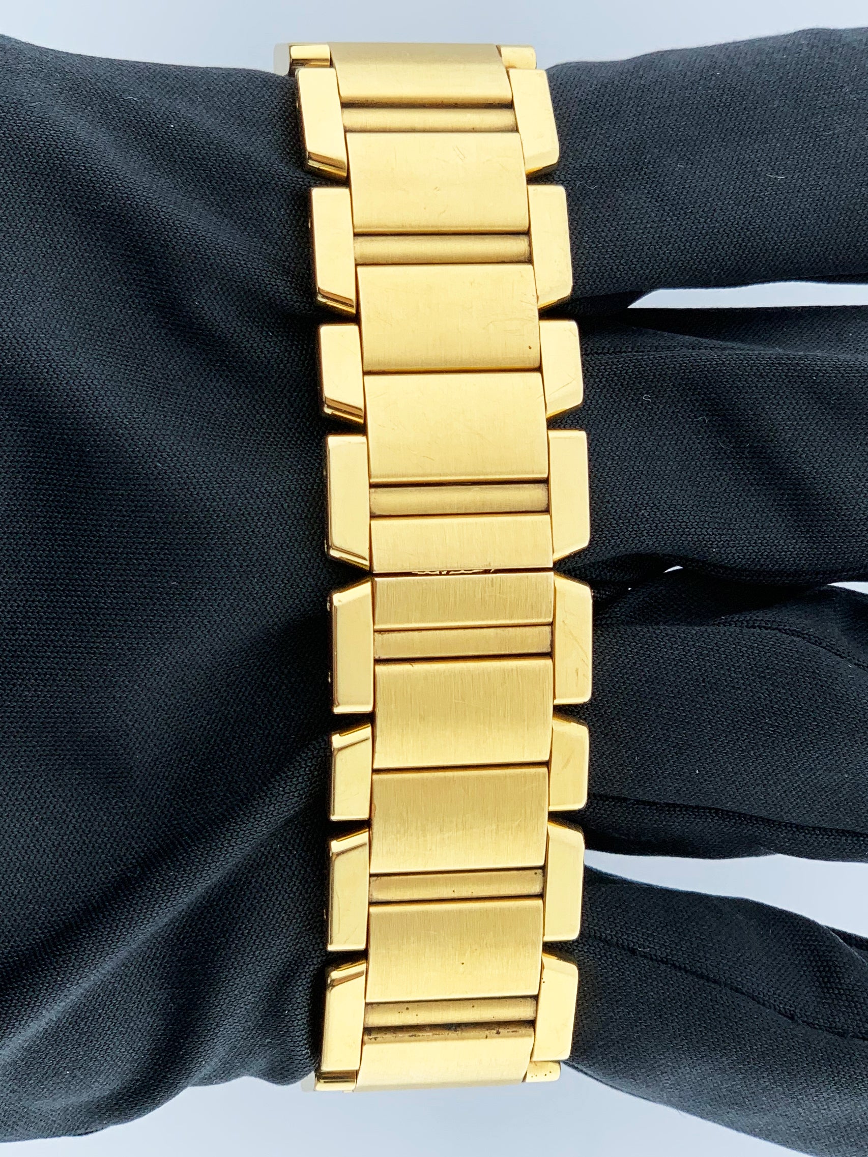 Cartier Tank Francaise 1840 18K Yellow Gold Mens Watch - Virtual