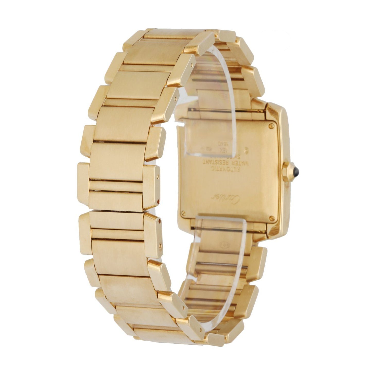 Cartier Tank Francaise 1840 18K Yellow Gold Watch