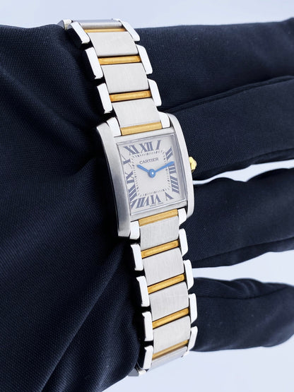 Cartier Tank Francaise 2300 Two-Tone Ladies Watch