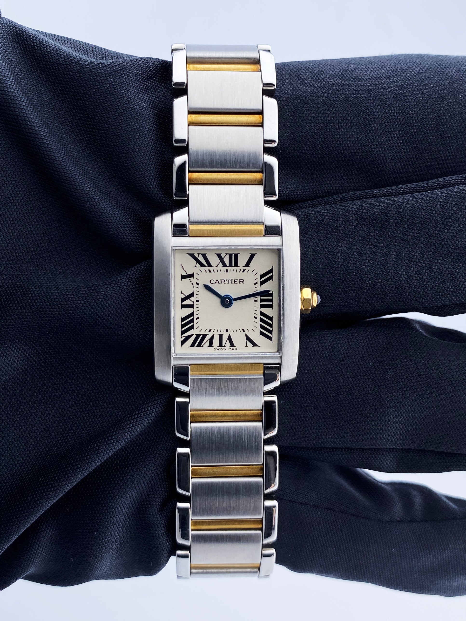 Cartier Tank Francaise 2300 Two-Tone Ladies Watch