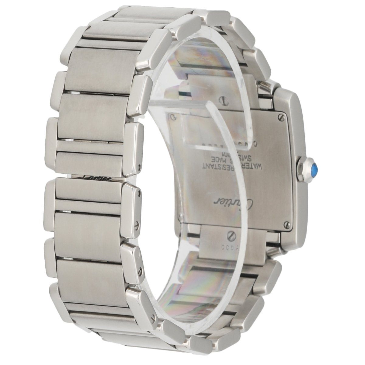 Cartier Tank Francaise 2301 Stainless Steel Ladies Watch