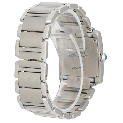 Cartier Tank Francaise 2301 Stainless Steel Ladies Watch