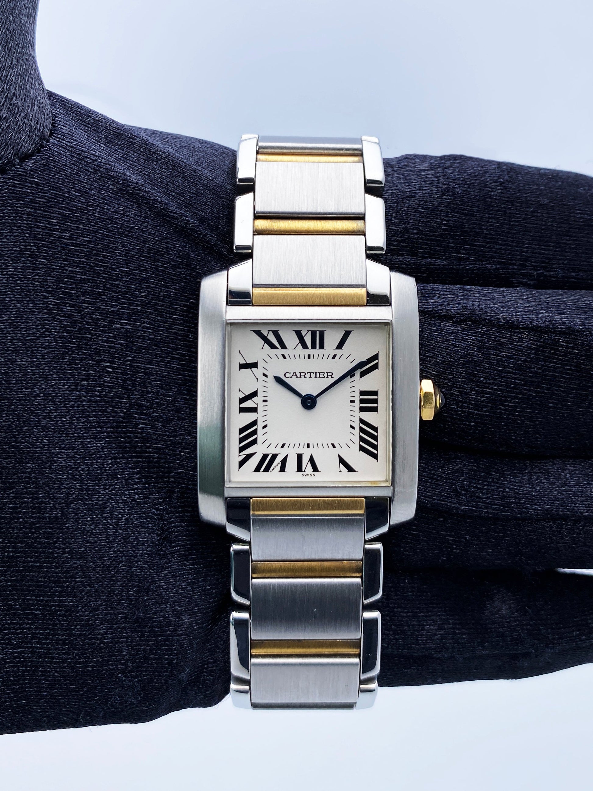 Cartier Tank Francaise 2301 Two-Tone Midsize Watch – Phigora