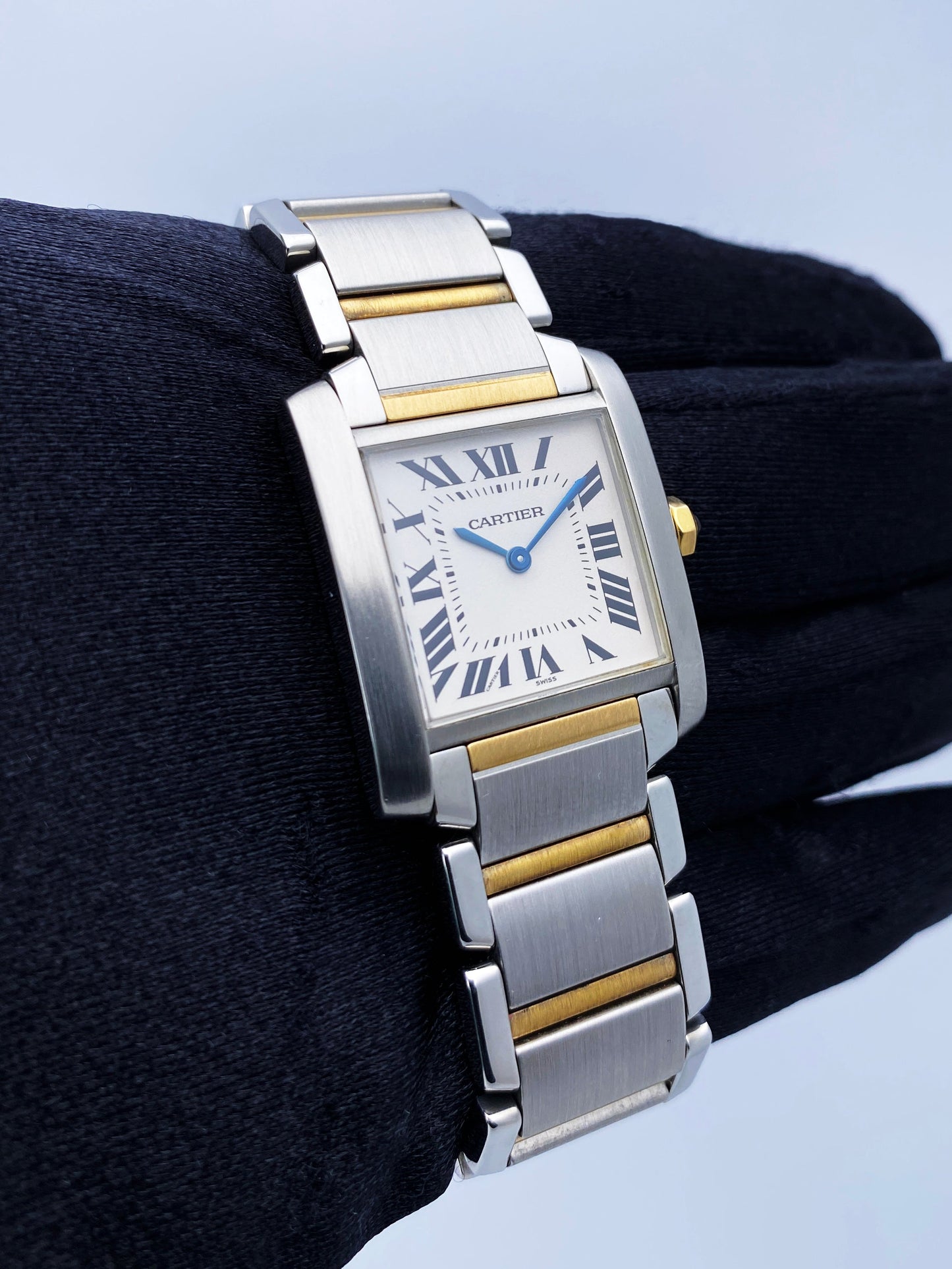 Cartier Tank Francaise 2301 Two-Tone Midsize Watch