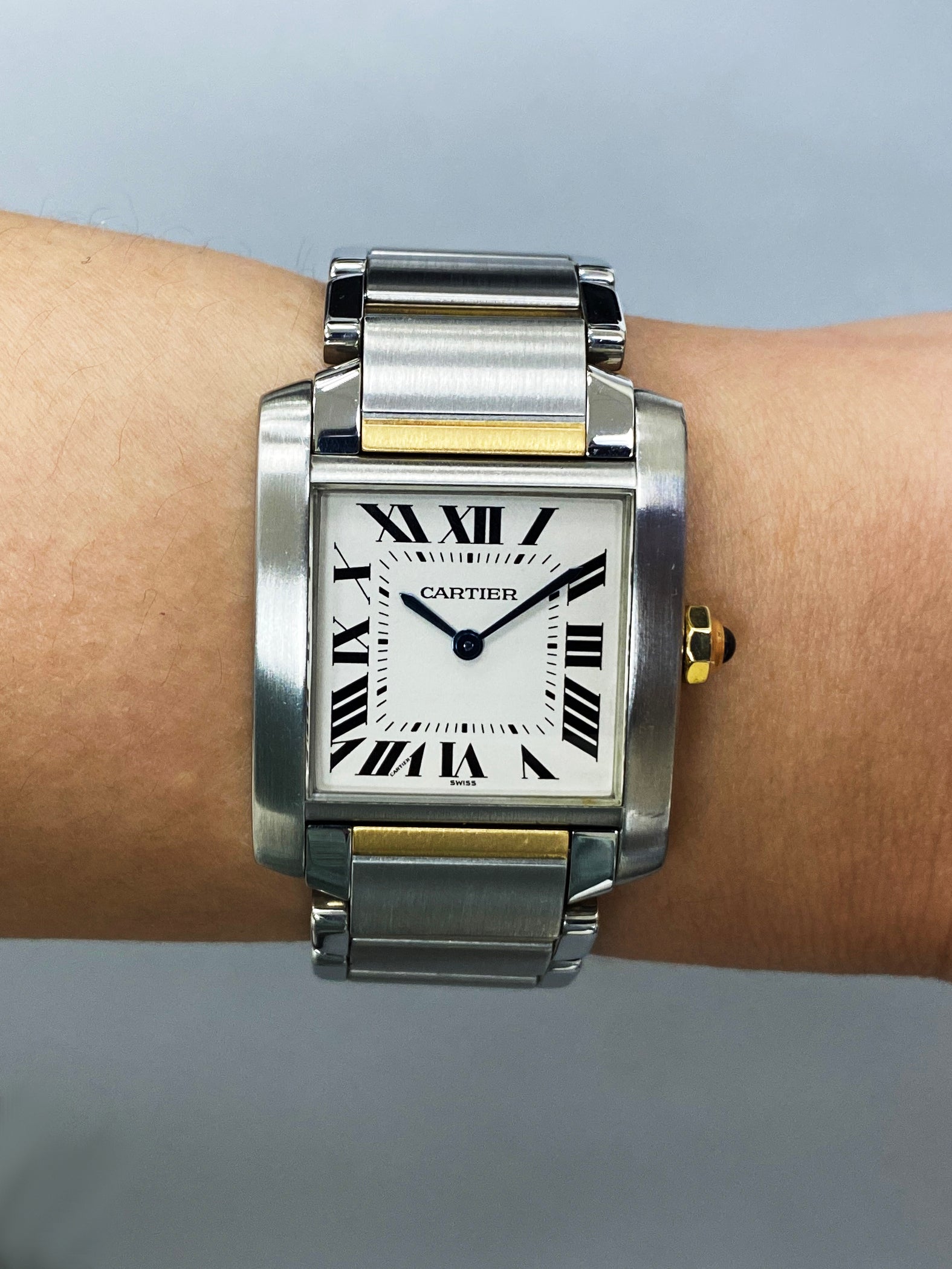 Cartier Tank Francaise 2301 Two-Tone Midsize Watch