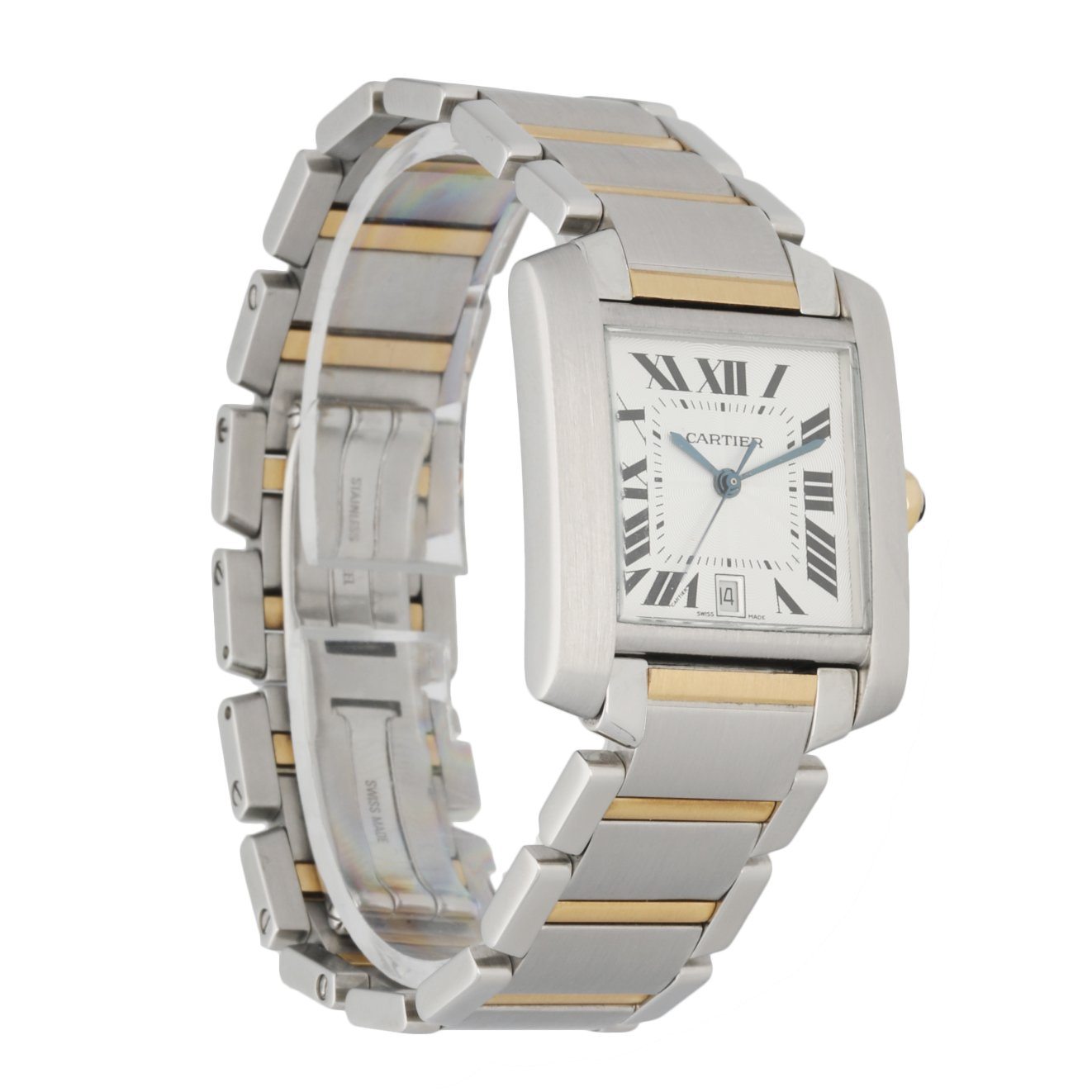Cartier Tank Francaise 2302 Two Tone Automatic Large Men’s Watch - Virtual
