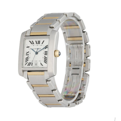 Cartier Tank Francaise 2302 Two Tone Automatic Large Men’s Watch - Virtual