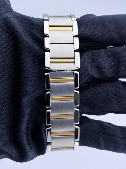 Cartier Tank Francaise 2302 / W51005Q4 Two Tone Automatic Box & Papers - Wristwatch