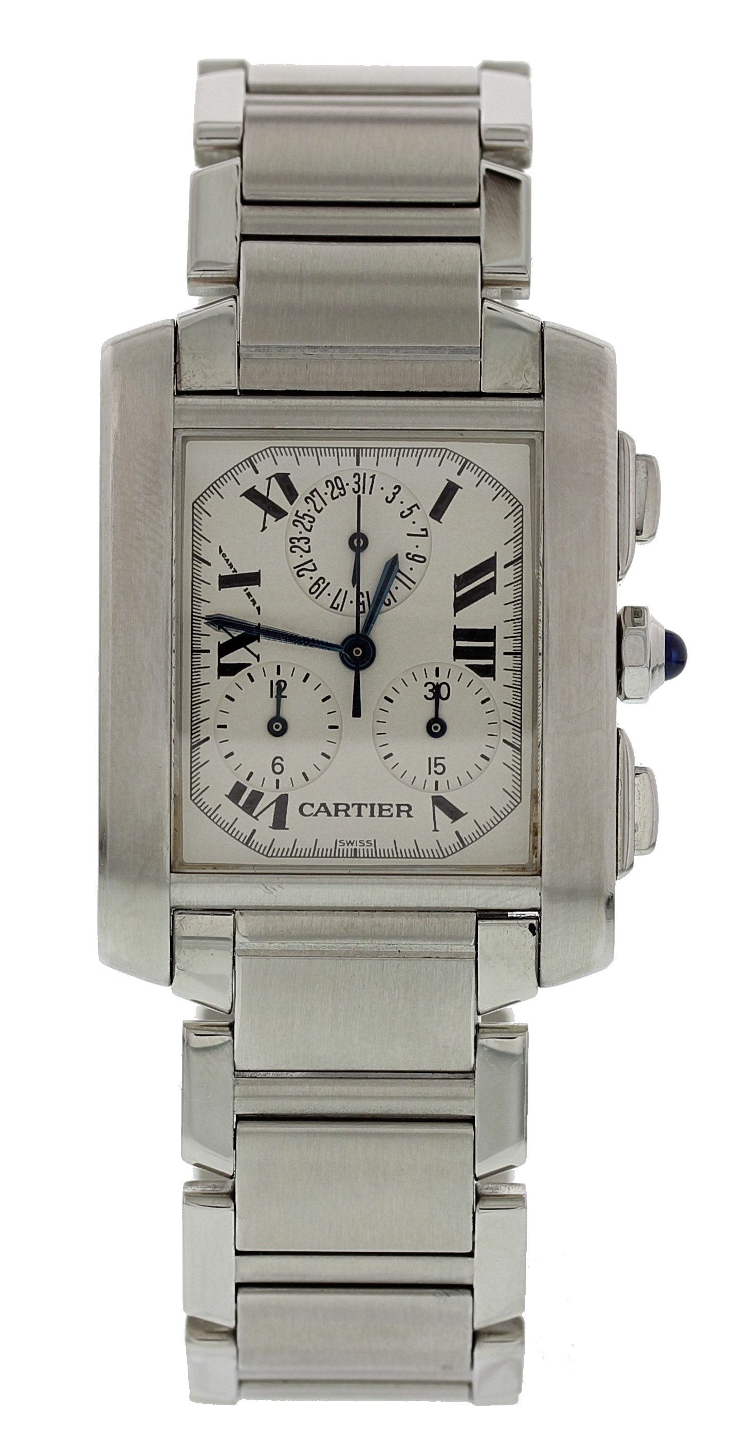 Cartier Tank Francaise 2303 Chronograph Quartz | Phigora