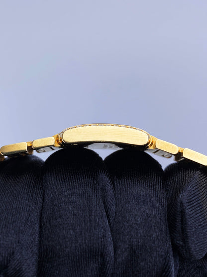 Cartier Tank Francaise 2364 Diamond Ladies Watch Box Papers