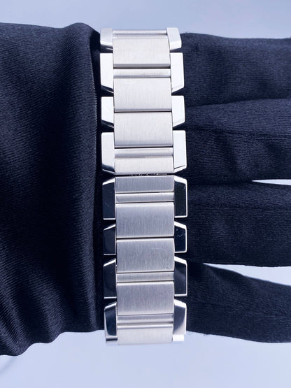 Cartier Tank Francaise WE1003S3 / 2366 18K White Gold Watch - Wristwatch