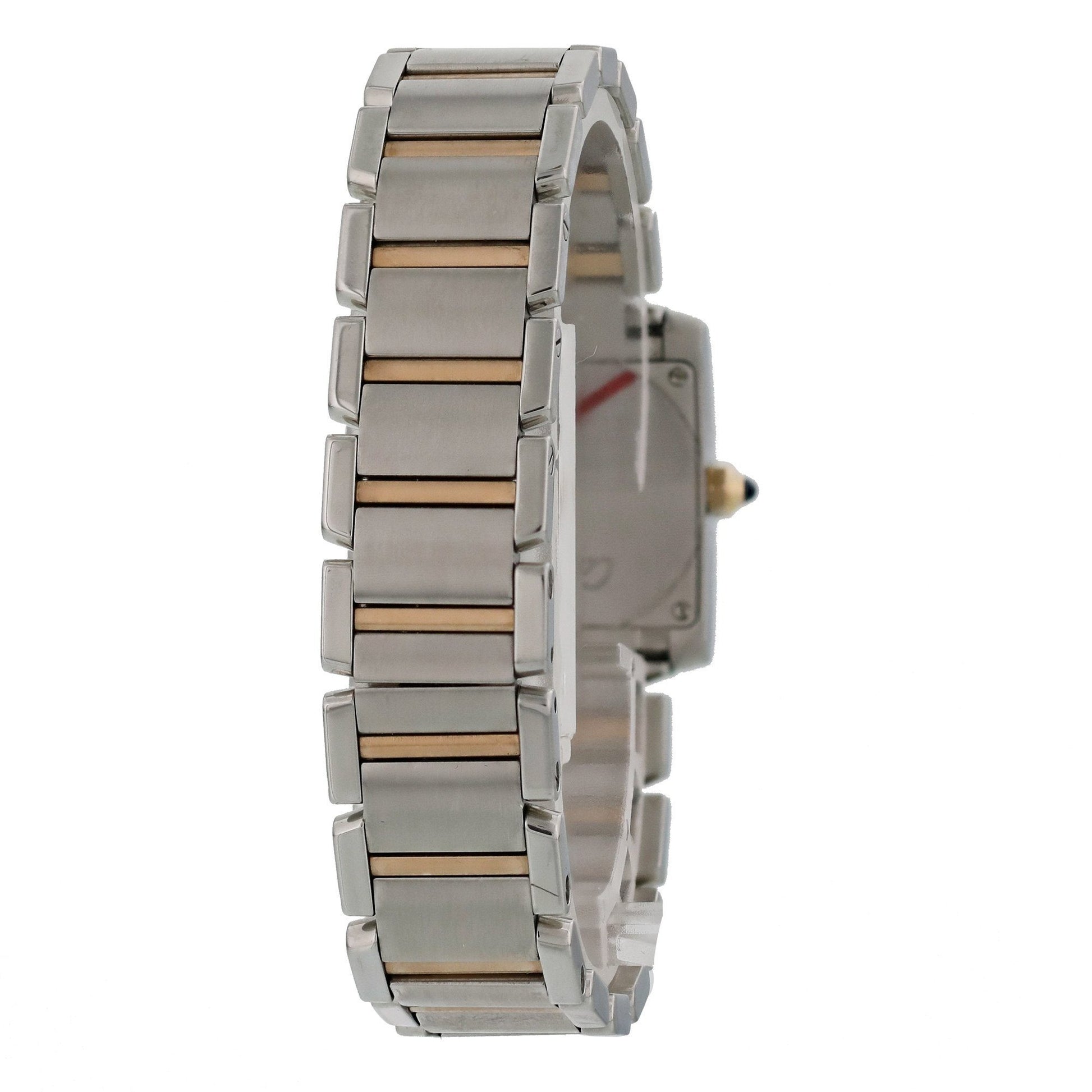 Cartier Tank Francaise 2384 MOP Dial Ladies Watch - Virtual