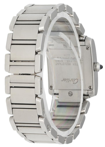Cartier Tank Francaise 2384 Stainless Steel Ladies Watch