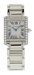 Cartier Tank Francaise 2403 18k White Gold & Diamonds - Virtual
