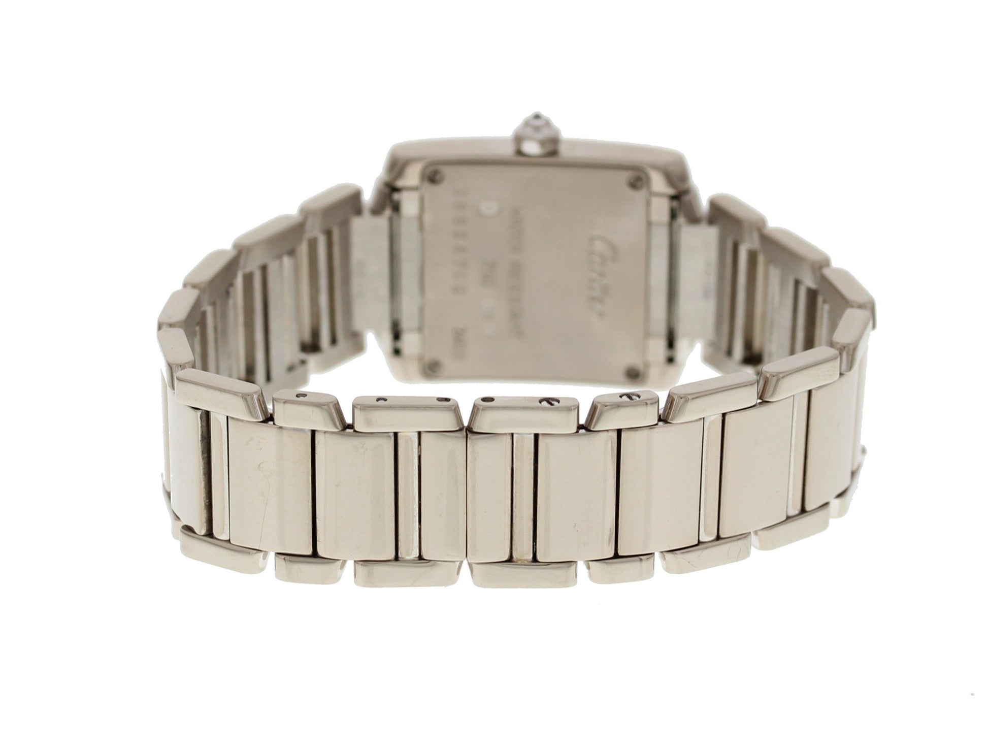 Cartier Tank Francaise 2403 18k White Gold & Diamonds - Virtual