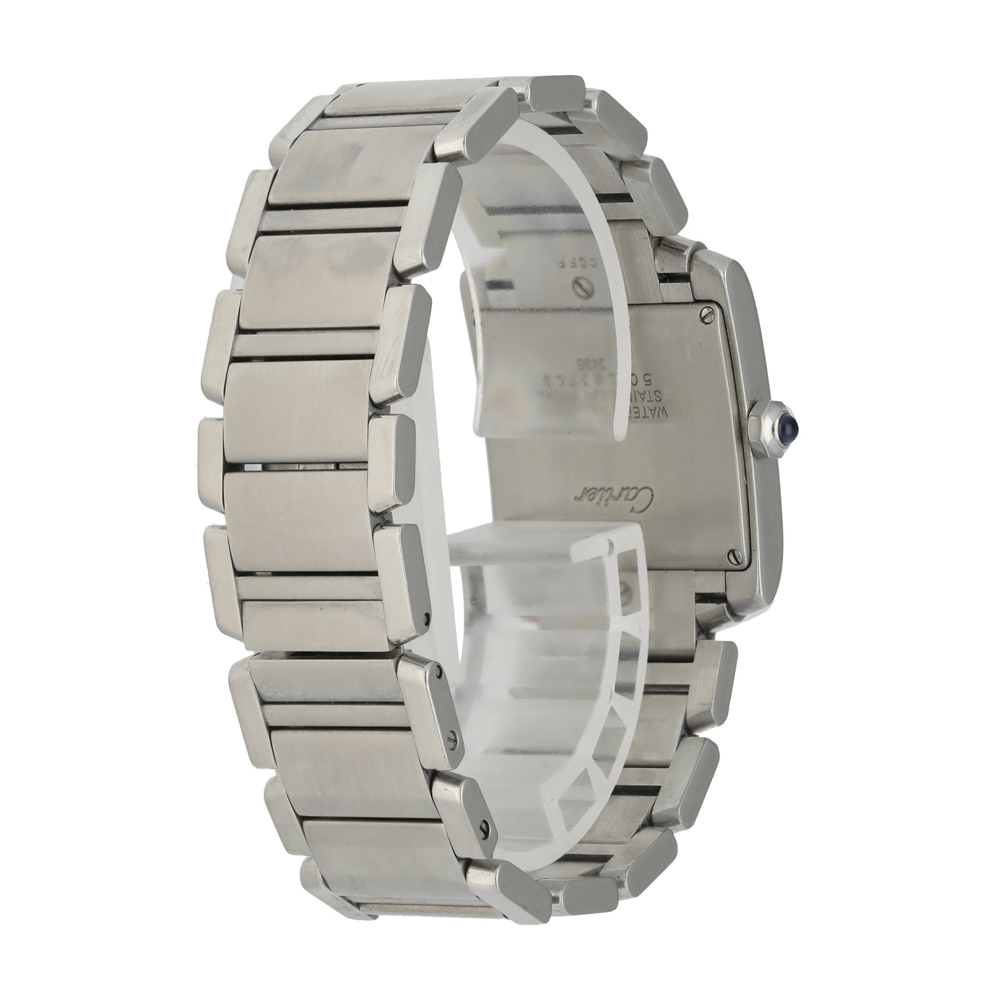 Cartier Tank Francaise 2465 Ladies Midsize Watch Box Papers - Wristwatch
