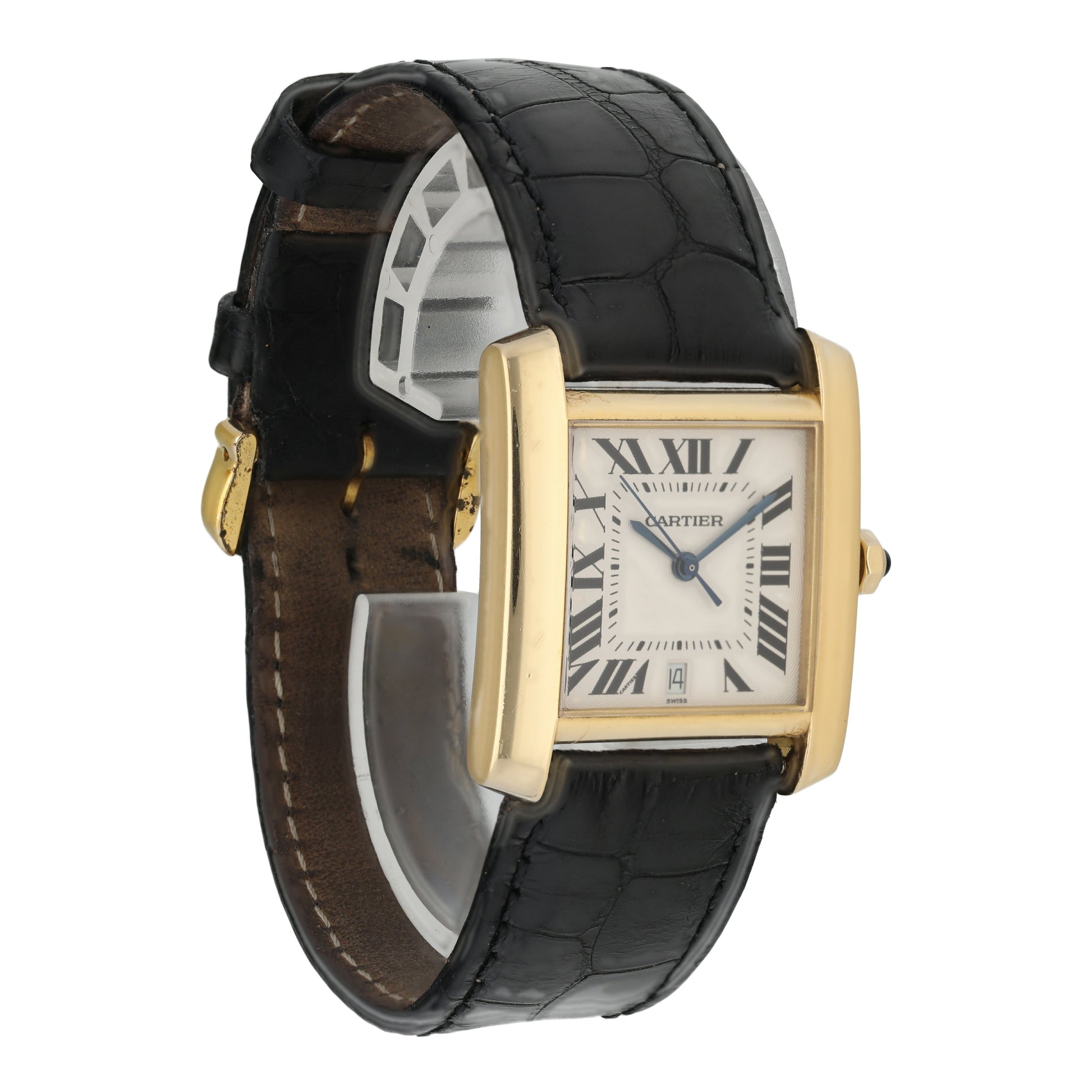 Cartier Tank Francaise W5000156 1840 Mid-Size Watch - Virtual
