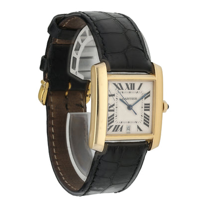 Cartier Tank Francaise W5000156 1840 Mid-Size Watch - Virtual
