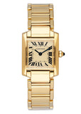 Cartier Tank Francaise W50002N2 Yellow Gold Ladies Watch - Virtual