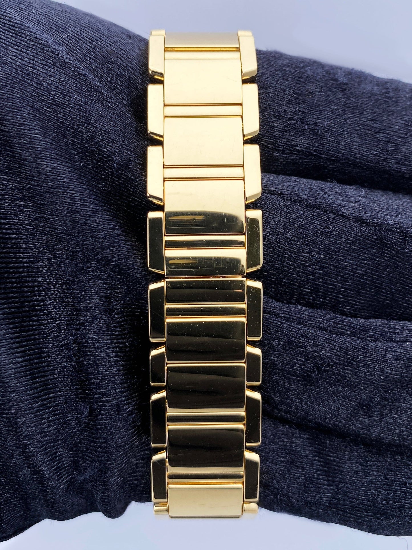 Cartier Tank Francaise W50002N2 Yellow Gold Ladies Watch - Wristwatch