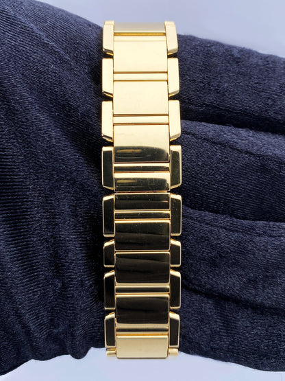 Cartier Tank Francaise W50002N2 Yellow Gold Ladies Watch - Wristwatch
