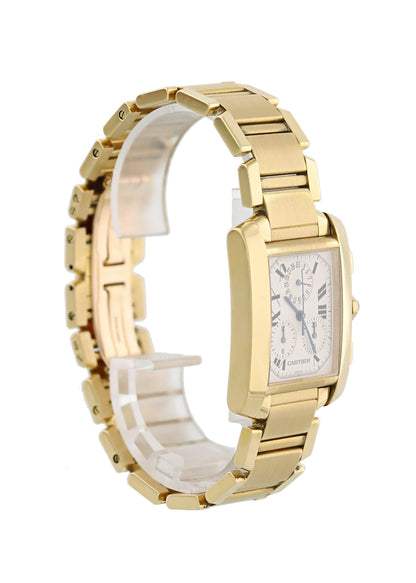 Cartier Tank Francaise W50005R2 Chronograph Mens Watch