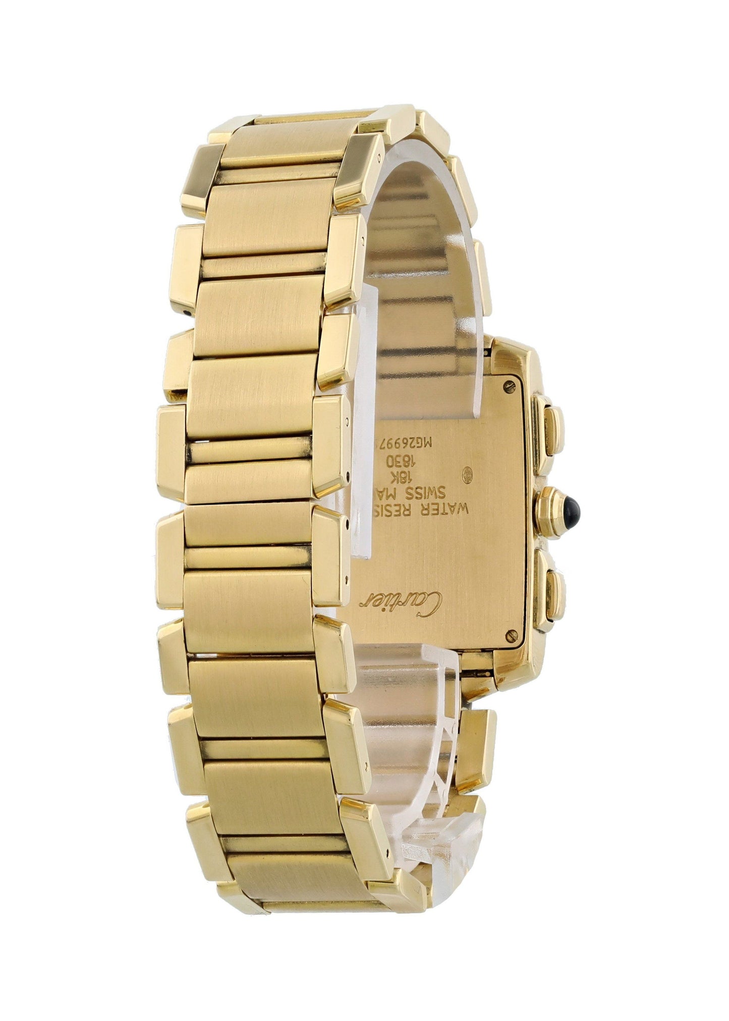 Cartier Tank Francaise W50005R2 Chronograph Mens Watch