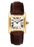 Cartier Tank Francaise W5001456 18K Yellow Gold Ladies Watch - Watches