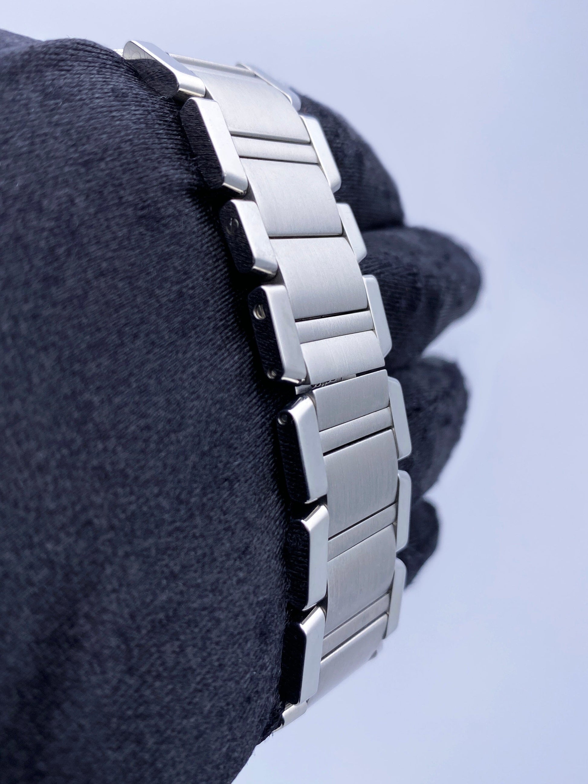 Cartier Tank Francaise W51002Q3 Silver Dial Steel Mens Watch - Virtual