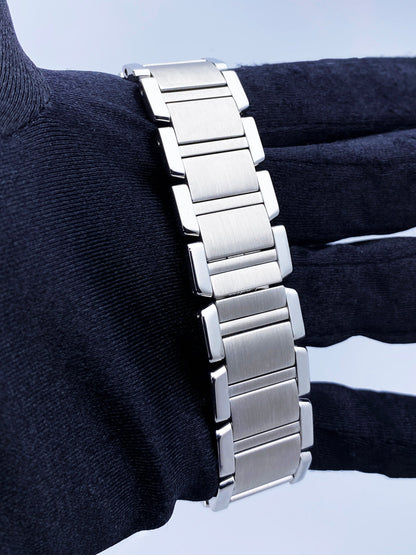 Cartier Tank Francaise W51002Q3 Stainless Steel Mens Watch