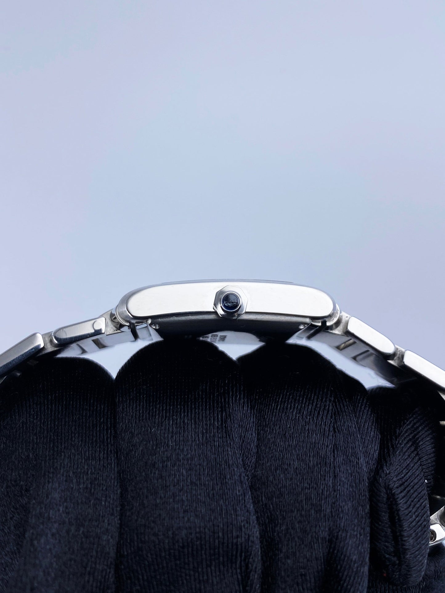 Cartier Tank Francaise W51002Q3 Stainless Steel Mens Watch