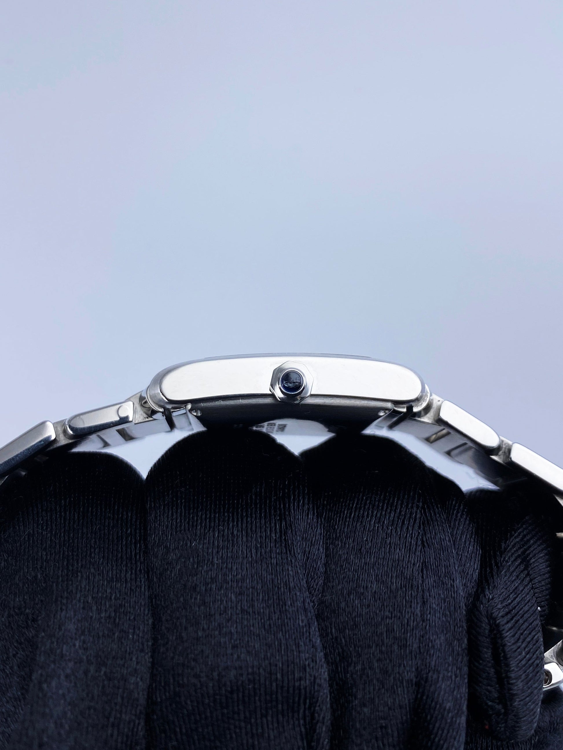 Cartier Tank Francaise W51002Q3 Stainless Steel Mens Watch