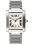 Cartier Tank Francaise W51002Q3 Stainless Steel Mens Watch